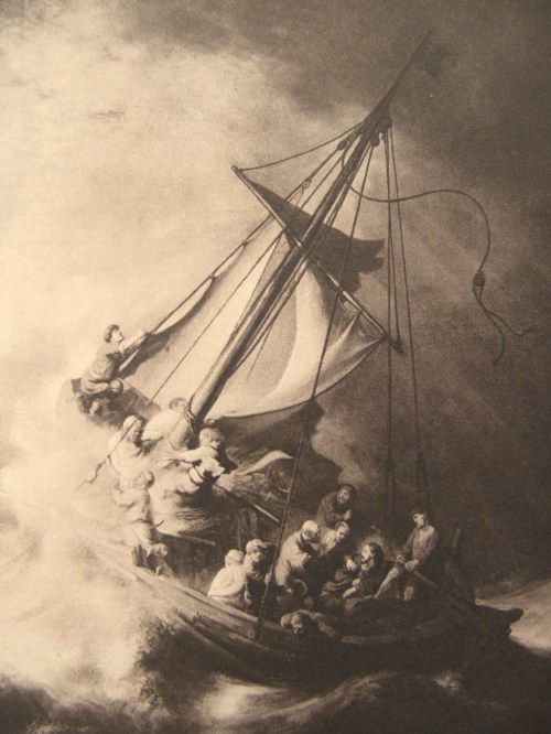 Jesus storm at sea