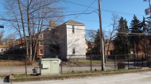 White building to left of picture