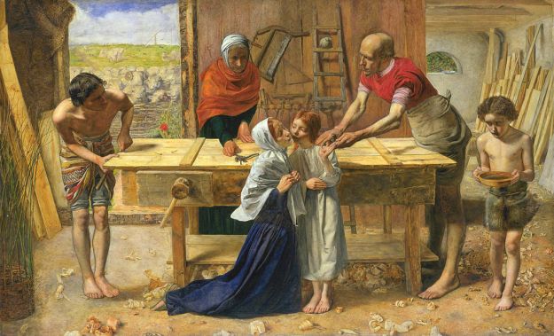Christ in the House of His Parents by John Everett Millais 1849–50