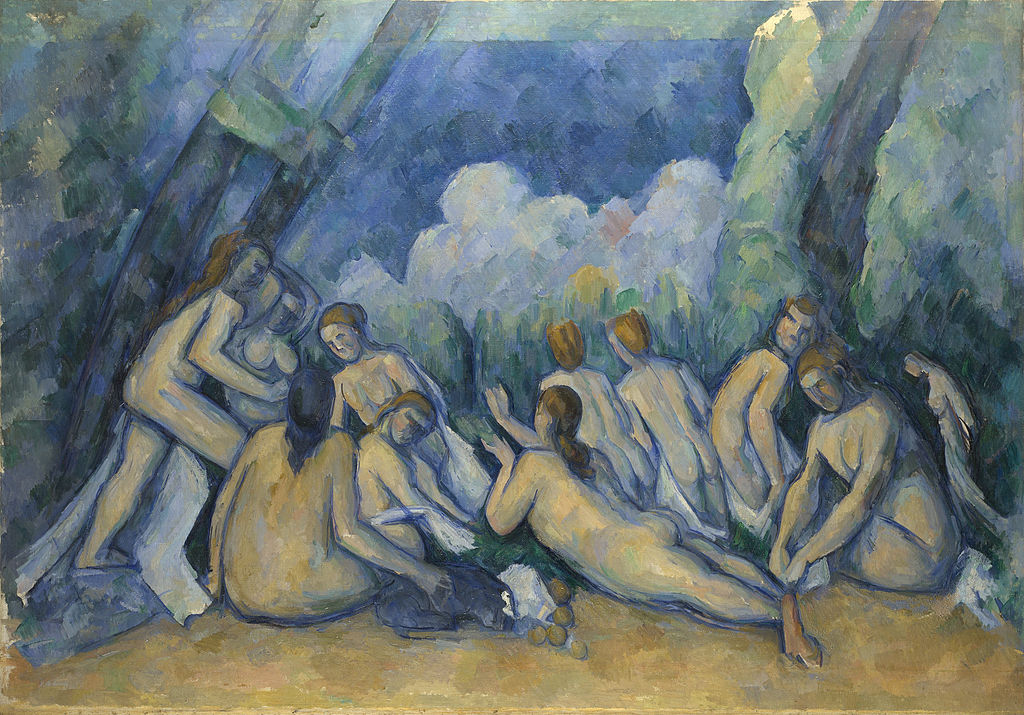 Paul Cézanne Bathers (Les Grandes Baigneuses) 1895-1905