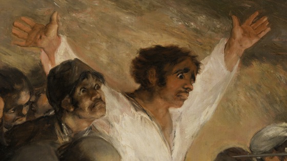 Francisco Goya, The Third of May, 1808 in Madrid, 1814-15 (detail), oil on canvas, (Museo del Prado, Madrid)