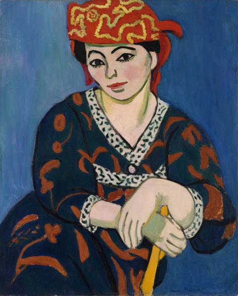 Henri Matisse Red Madras Headdress Le Madras rouge 1907